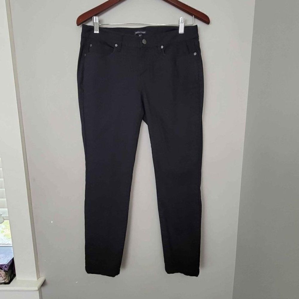 Eileen Fisher Black Stretchy Jeans Black Size 6